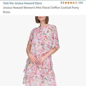 Jessica Howard chiffon dress size 16